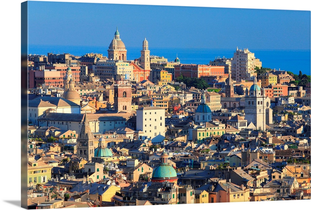 Italy, Liguria, Ligurian sea, Ligurian Riviera, Genova district, Genova, Genoa.