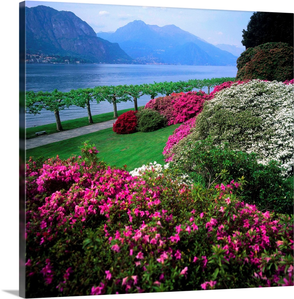Italy, Lake Como, Villa Melzi d'Eril, park