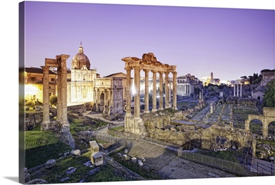 Italy, Latium, Mediterranean area, Rome, Roman Forum