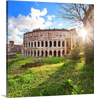 Italy, Latium, Roma District, Rome, Theatre Of Marcellus, Teatro Marcello