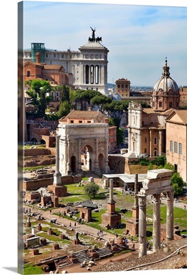 Italy, Latium, Rome, Roman Forum, Foro Romano