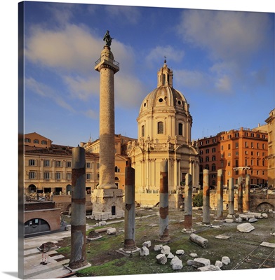 Italy, Latium, Rome, Roman Forum, Trajan's Forum