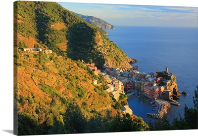 Italy, Liguria, Parco Nazionale delle Cinque Terre, Riviera di Levante, Vernazza