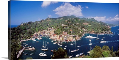 Italy, Liguria, Portofino, bay