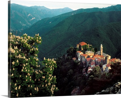 Italy, Liguria, Valle Argentina, Triora village