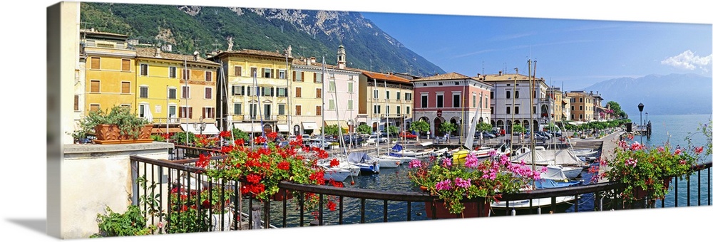 Italy, Lombardy, Garda Lake, Gargnano, Mediterranean area, Brescia district, Travel Destination, .