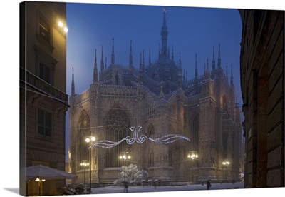 Italy, Lombardy, Milan, Piazza Duomo, Milan Cathedral, Corso Vittorio Emanuele