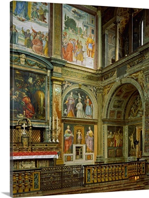 Italy, Lombardy, Milan, The Church of San Maurizio al Monastero Maggiore