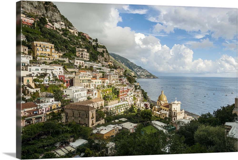 Italy, Campania, Amalfi Coast, Mediterranean sea, Tyrrhenian sea, Tyrrhenian coast, Salerno district, Peninsula of Sorrent...