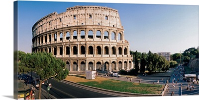 Italy, Roma district, Rome, Roman Forum, Coliseum