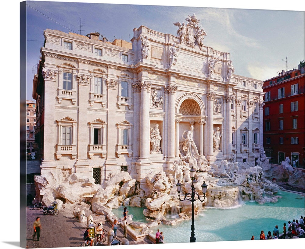 Italy, Roma, Trevi Fountain, Fontana di Trevi