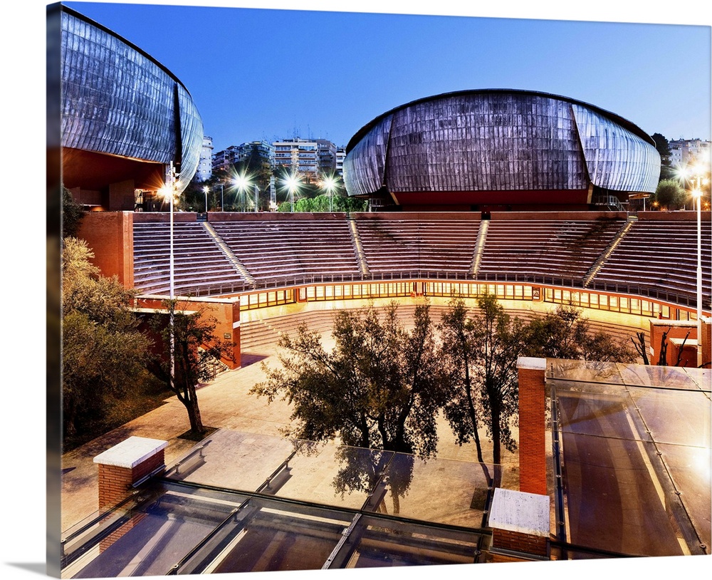 Italy, Latium, Mediterranean area, Rome, Auditorium Parco della Musica, Building design by Renzo Piano