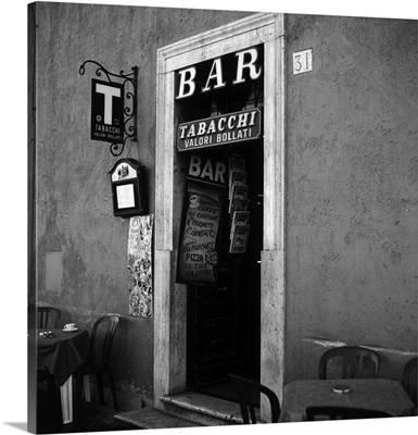 Italy, Rome, Bar and Tobacconist