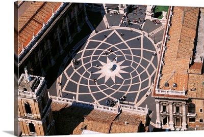 Italy, Rome, Campidoglio, aerial view