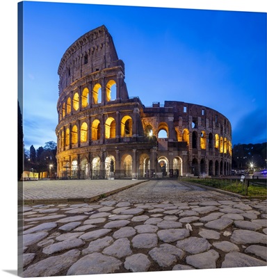 Italy, Rome, Colosseum, Seven Hills Of Rome