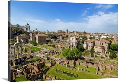 Italy, Rome, Roman Forum, Mediterranean area, Roma district