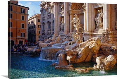 Italy, Rome, Trevi fountain