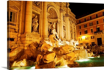 Italy, Rome, Trevi Fountain
