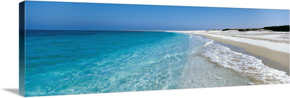 Italy, Sardinia, Oristano district, Peninsula of Sinis, Is Arutas beach