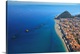 image thumbnail of Italy, Sicily, Aerial view of Capo d'Orlando, Monte della Madonna