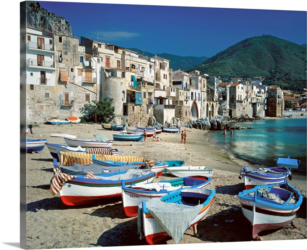Italy, Sicily, Cefalu Wall Art, Canvas Prints, Framed Prints, Wall