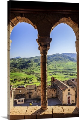Italy, Sicily, Enna district, Sperlinga, Castle