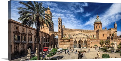Italy, Sicily, Palermo district, Palermo, Cathedral of Palermo