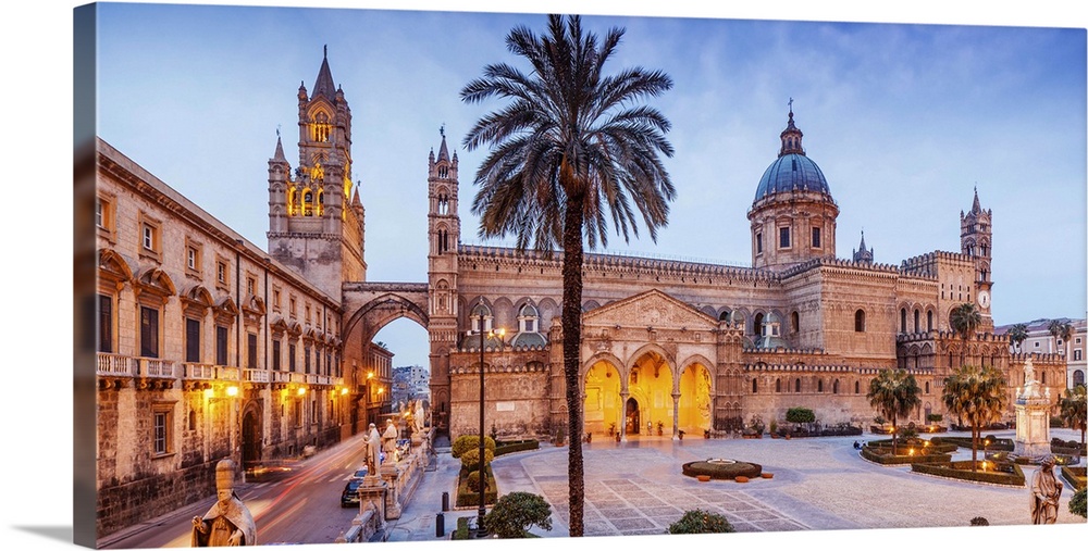 Italy, Sicily, Palermo district, Palermo, Cathedral of Palermo,