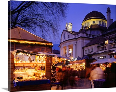 Italy, South Tyrol, Merano, Christmas market