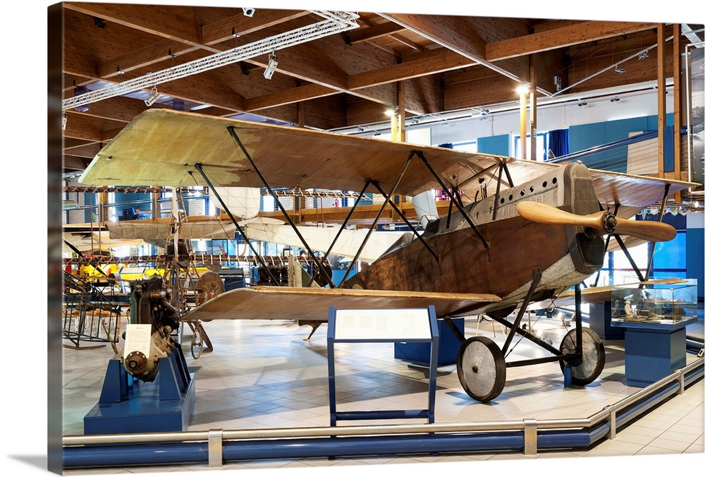 Italy, Trentino, Alps, Trento, Caproni Air Museum