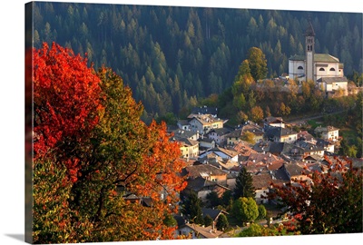Italy, Trentino-Alto Adige, Cavalese, Castello di Fiemme