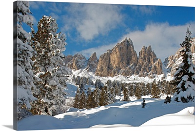 Italy, Trentino-Alto Adige, Gardena Valley, Sudtirol, Cir mountain group