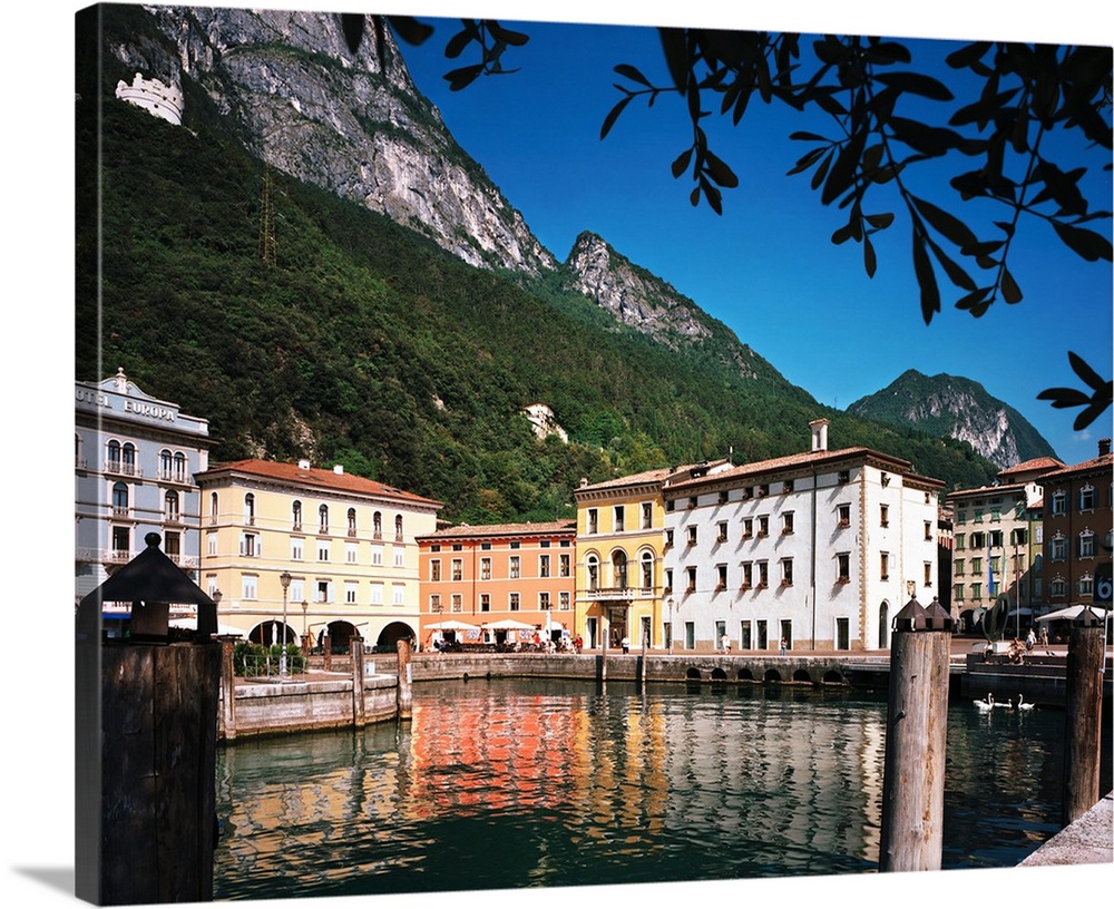 Italy, Trentino-Alto Adige, Trentino, Garda Lake, Riva del Garda, Piazza III Novembre