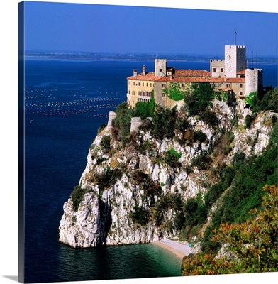 Italy, Trieste, Duino castle