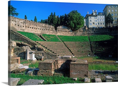 Italy, Trieste, Roman theater