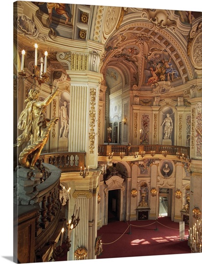 Italy, Turin, Palazzina di Caccia di Stupinigi, Filippo Juvarra ...