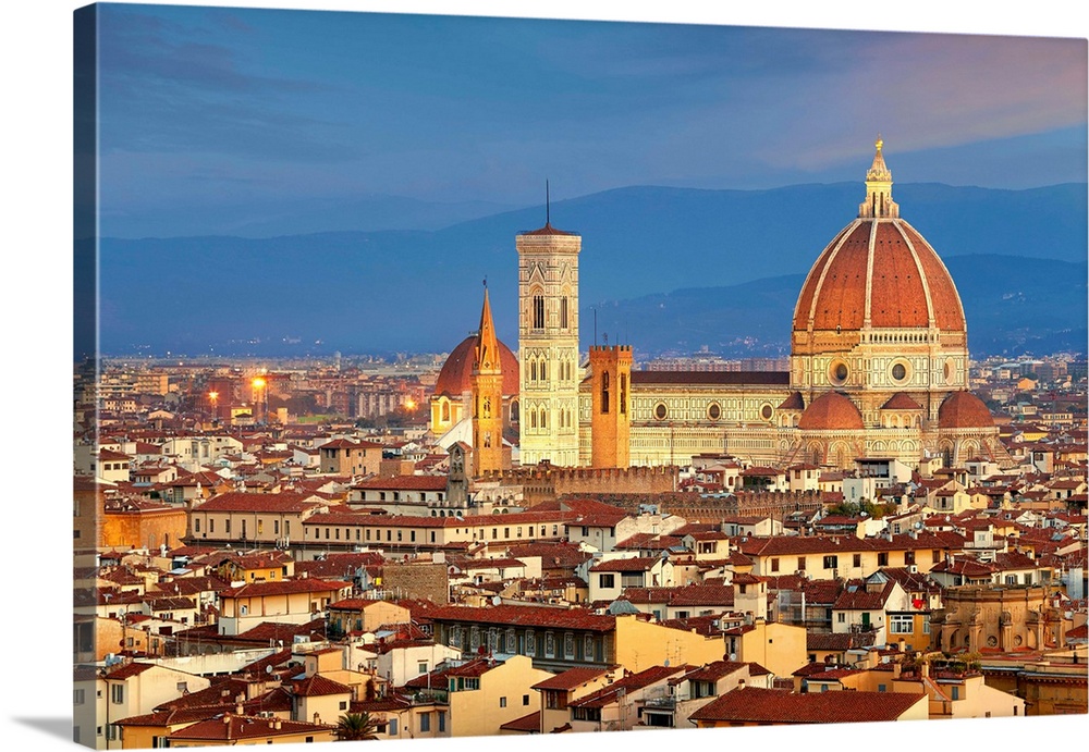 Italy, Tuscany, Firenze district, Florence, Basilica de Santa Maria del Fiore, Florence, Italy.