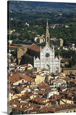 Italy, Tuscany, Florence, Mediterranean area, Firenze district, Santa Croce Church