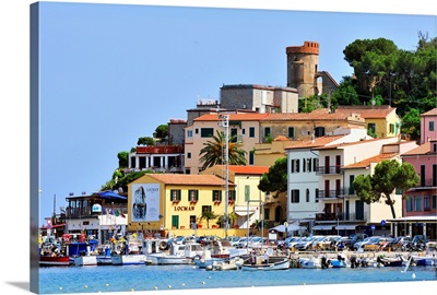 Italy, Tuscany, Tuscan Archipelago National Park, Elba island, Marina di Campo town