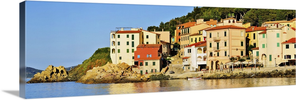Italy, Tuscany, Tuscan Archipelago National Park, Elba island, Village of Cotone