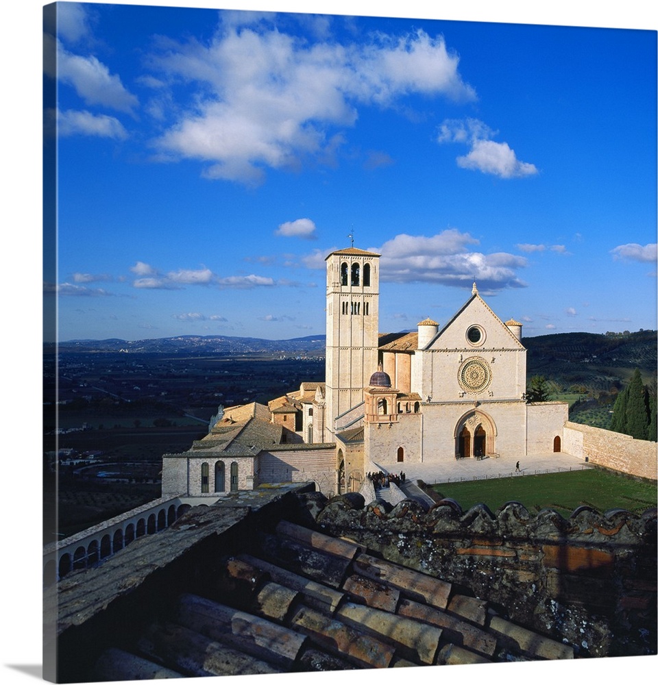 Italy, Umbria, Assisi, Basilica of San Francesco, Mediterranean area, Perugia district, Travel Destination, .