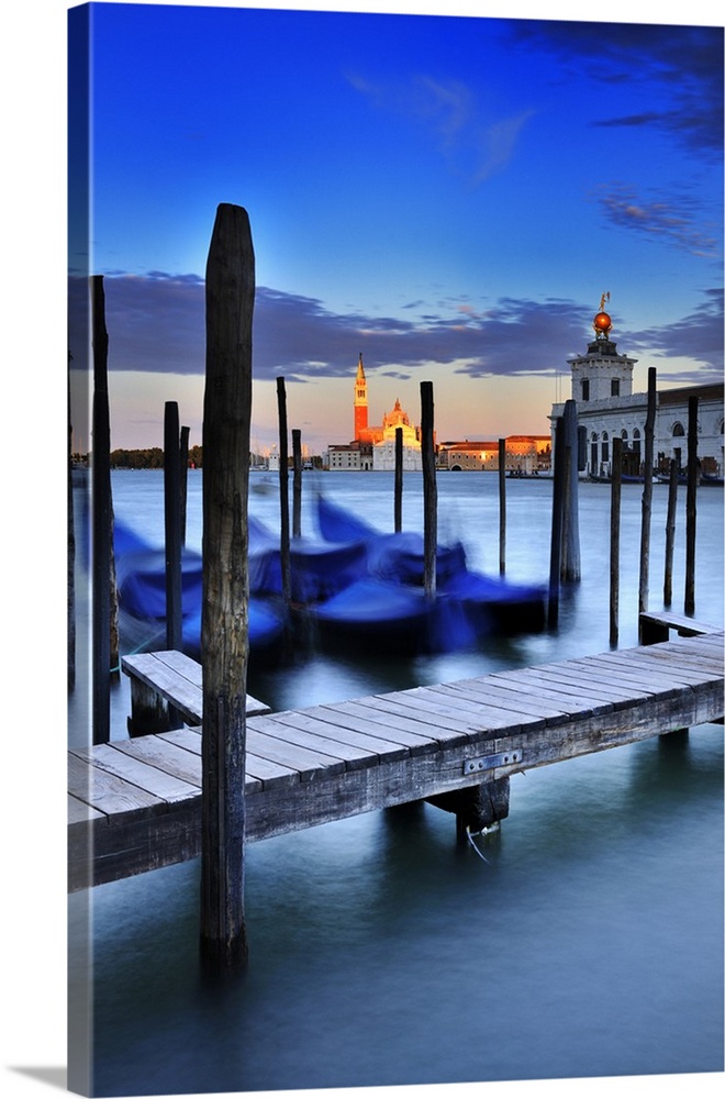 Italy, Veneto, Mediterranean area, Venetian Lagoon, Adriatic Coast, Venice, Venezia, Punta della Dogana, View towards San ...