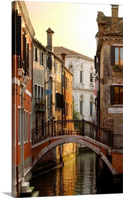 Italy, Veneto, Venice, Typical canal