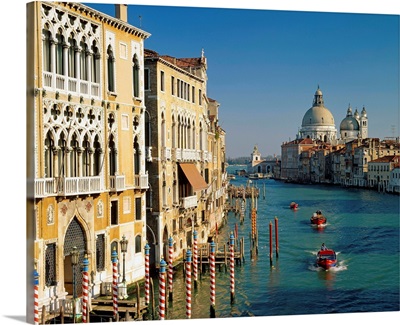 Italy, Venice, Canal Grande and Santa Maria della Salute