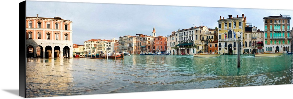 Italy, Venice, Mediterranean area, Venetian Lagoon, Rialto, high tide