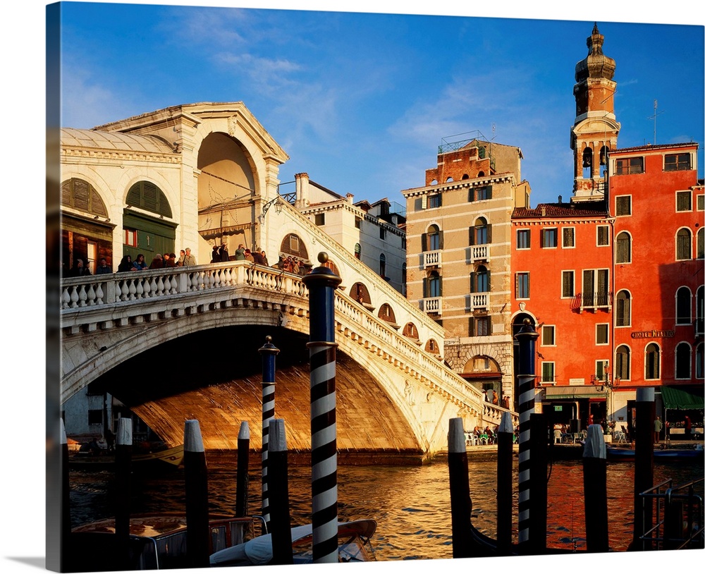 Italy, Venice, Rialto Bridge