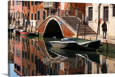 Italy, Venice, Venetian Lagoon, Cannaregio, Fondamenta della Sensa