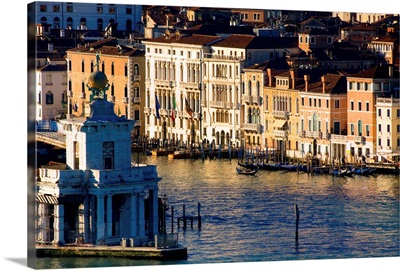 Italy, Venice, Venetian Lagoon, Grand Canal, Punta Della Dogana