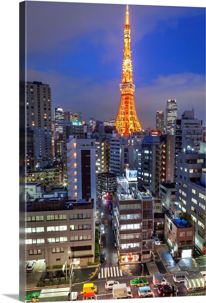 Japan, Kanto, Tokyo, Tokyo Tower.