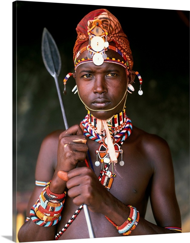 Kenya, Mount Kenya, National Park, Samburu Warrior 